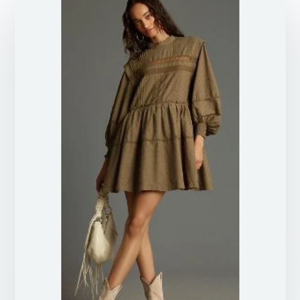Anthropologie mini dress